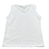 Mousse Canotta Tinta Unita con Stampa per Bambino DINOBEACHH BIANCO MOUSSE 
