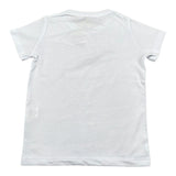 Mousse T-Shirt Girocollo Tinta Unita con Stampa per Neonata DOLLWHITEN BIANCO MOUSSE 