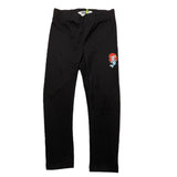 Mousse Leggins Tinta Unita con Stampa per Neonata SKL375BN NERO MOUSSE 