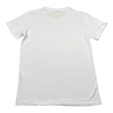 Mousse T-Shirt Girocollo Tinta Unita con Stampa per Bambina UNILEOTT BIANCO MOUSSE 