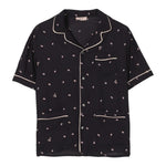 N°21 Camicia Tinta Unita con Stampa per Bambina N2100Z NERO N°21 