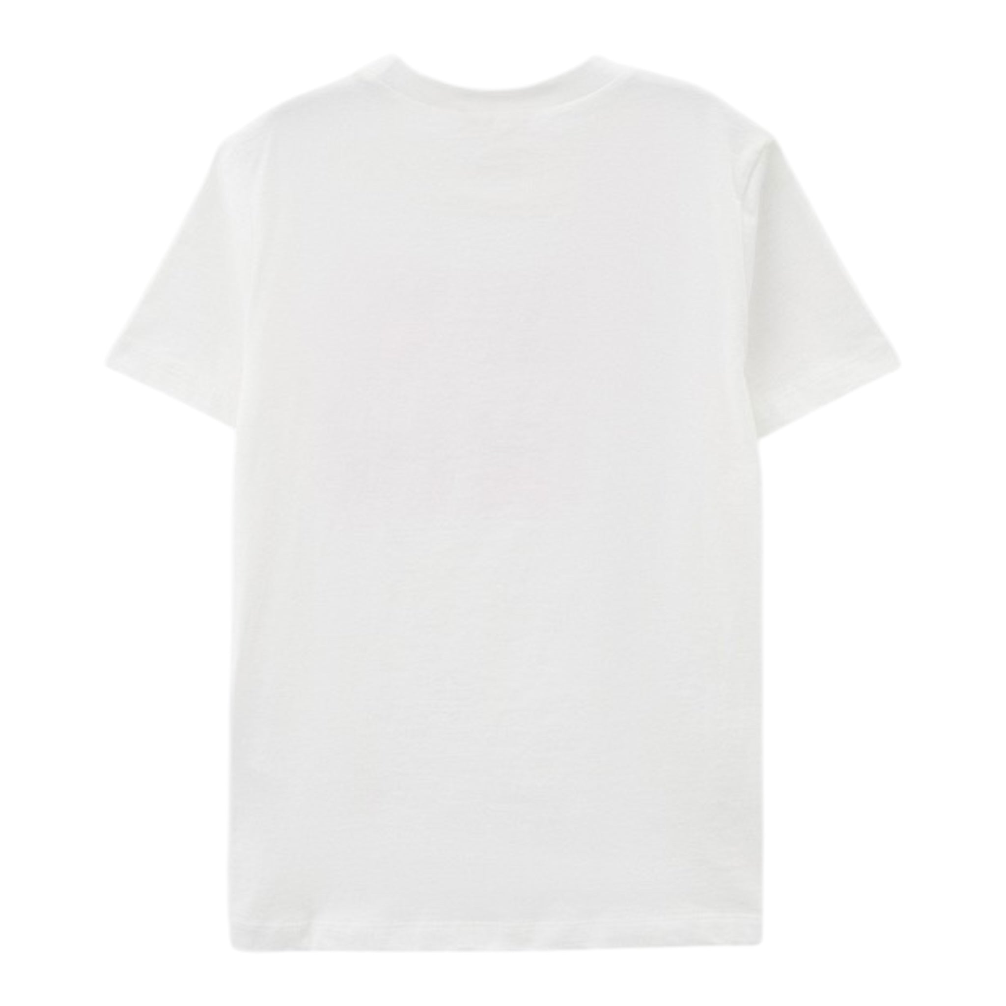 N°21 T-Shirt Tinta Unita con Stampa per Bambina N2102A BIANCO N°21 