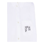 N°21 Camicia Tinta Unita con Stampa per Bambina N2102U BIANCO N°21 