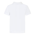 N°21 Polo Mezza Manica Tinta Unita con Stampa per Bambino N2103I BIANCO N°21 
