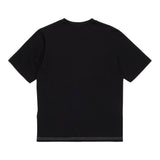 N°21 T-Shirt Girocollo Bicolore con Stampa per Bambino N2103K BIANCO/NERO N°21 