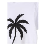 N°21 T-Shirt Tinta Unita Girocollo con Stampa per Bambino N2104G BIANCO N°21 