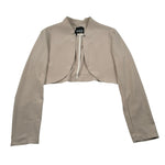 Naice Giacca Modello Crop Tinta Unita  per Bambina 23489 BEIGE NAICE 