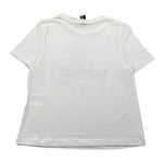 Naice T-Shirt Girocollo Tinta Unita con Stampa In Contrasto per Bambina 24128 BIANCO NAICE 