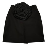 Naice Gonna Tinta Unita con Spilla per Bambina 24162 NERO NAICE 