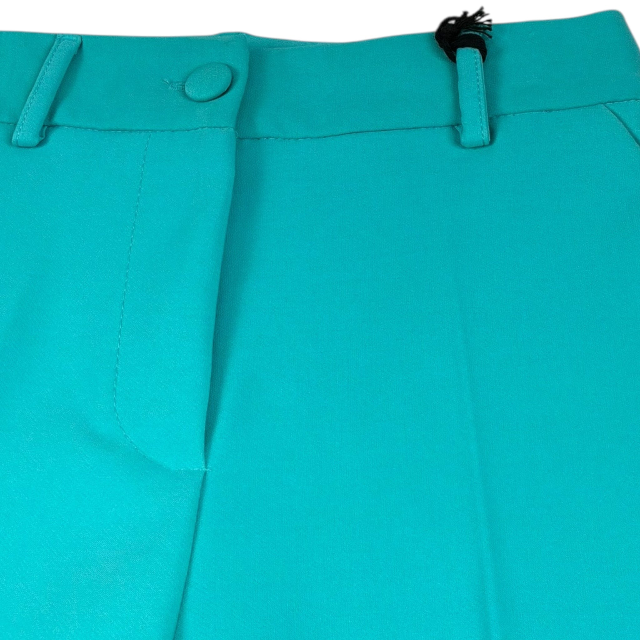 Naice Pantalone Tinta Unita con Girovita Regolabile per Bambina 27149 VERDE ACQUA NAICE 