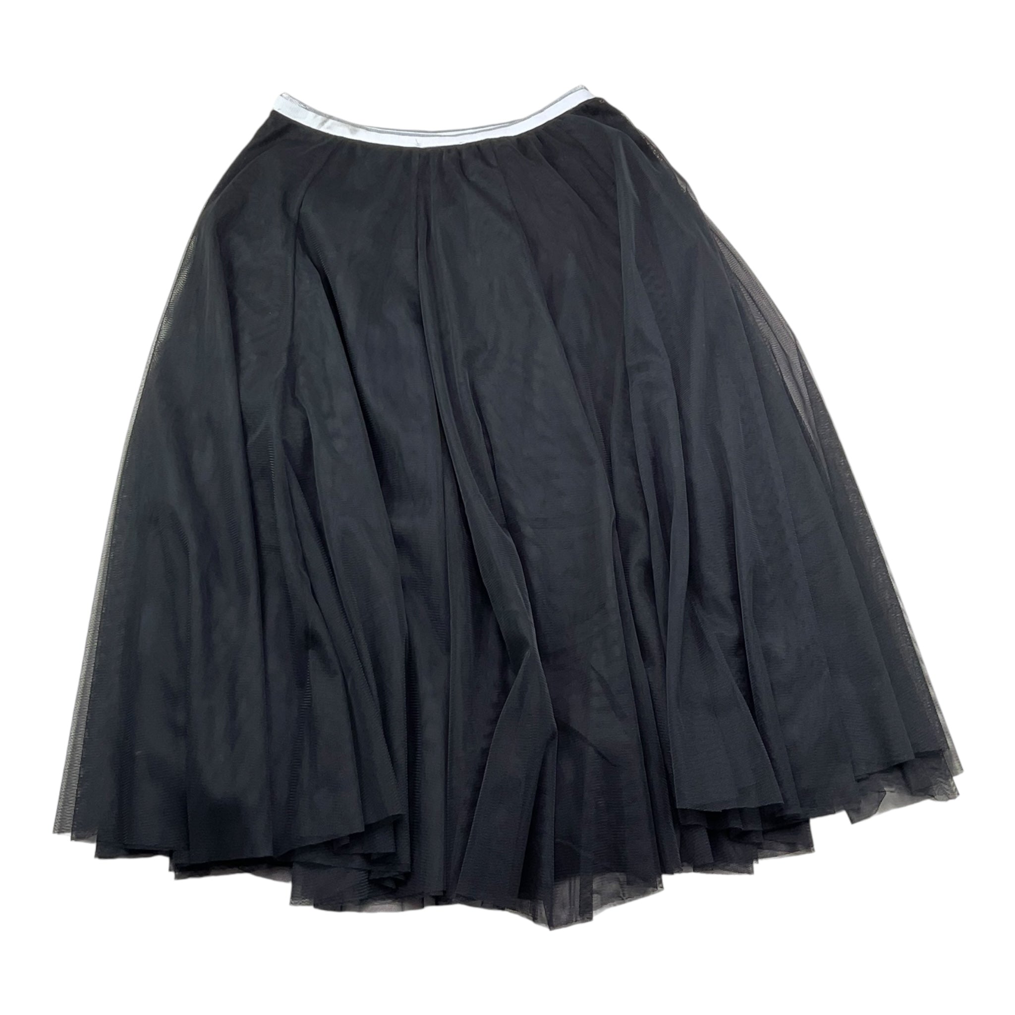 Naida Gonna Tinta Unita In Tulle per Bambina NAGO186 NERO NAIDA 