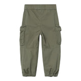 Name It Pantalone tinta unita con Elastico In Vita Verde per Bambino 13224967 VERDE NAME IT 