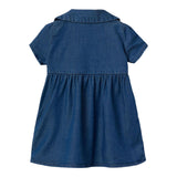 Name It Abito In Denim tinta unita Mezza Manica Blu per Neonata 13226992 BLU NAME IT 