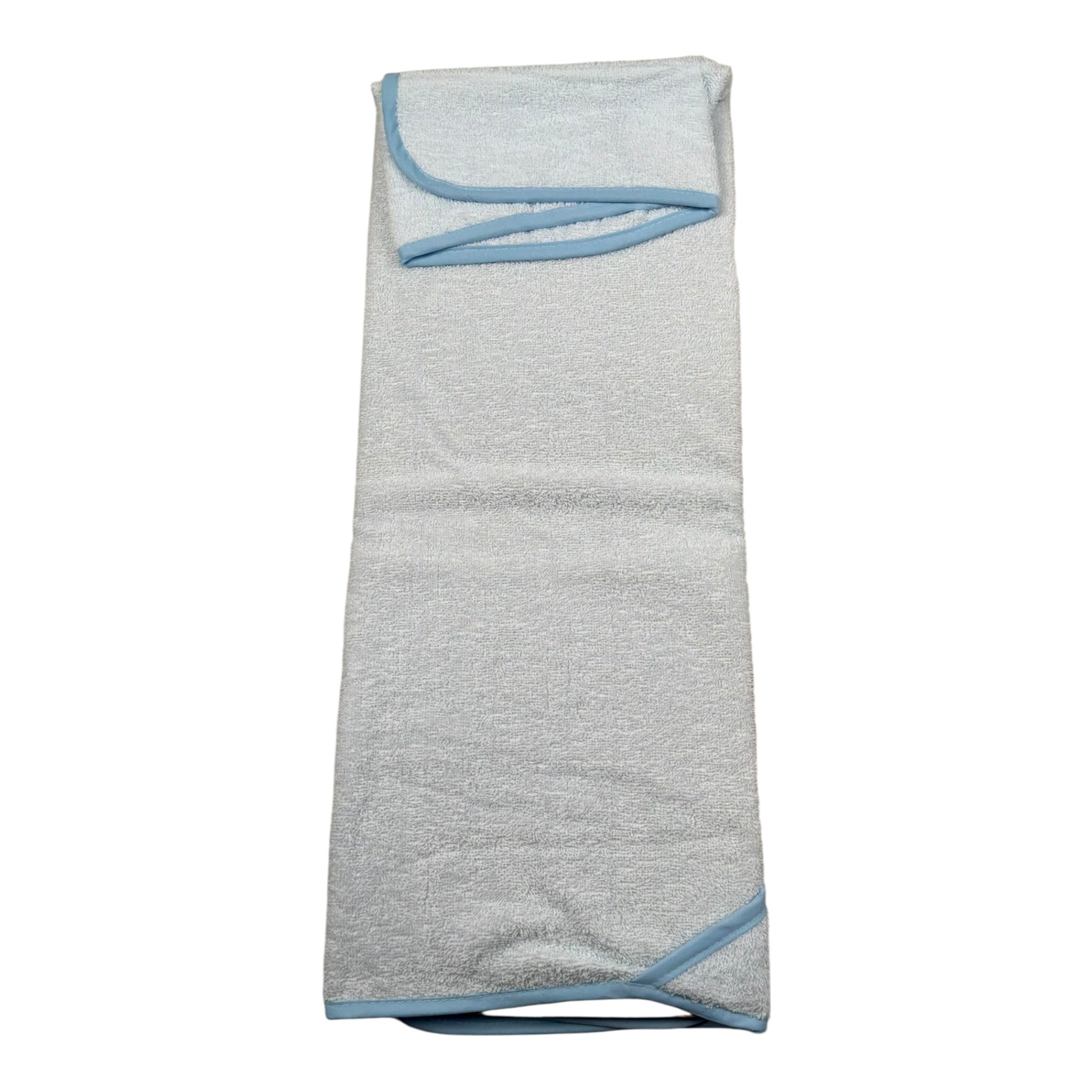 Nancy Baby Accappatoio Tinta Unita con Stampa per Neonato 19577 AZZURRO NANCY BABY 