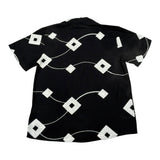 Never Too Camicia tinta unita con Stampa Nero per Bambino NT2268R NERO NEVER TOO 