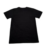 Never Too T-Shirt tinta unita con Stampa Nero per Bambino NT2336R NERO NEVER TOO 