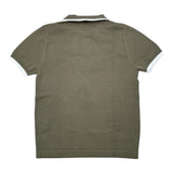 Never Too Polo Mezza Manica tinta unita Verde per Bambino NT2371B VERDE NEVER TOO 