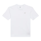 New Balance T-Shirt Girocollo Tinta Unita con Logo per Bambino LAKB0001 BIANCO NEW BALANCE 