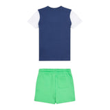 New Balance Completo 2 Pezzi T-Shirt-Bermuda per Neonato LAKB0208 MULTICOLOR NEW BALANCE 