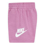 Nike Completo 2 Pezzi T-Shirt-Bermuda tinta unita Rosa per Neonata 56L596A ROSA NIKE 
