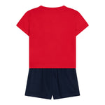 Nike Completo 2 Pezzi T-Shirt-Bermuda per Bambino 86L732 ROSSO NIKE 