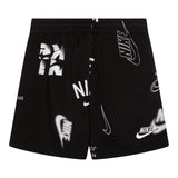 Nike Completo 2 Pezzi T-Shirt-Bermuda tinta unita Nero per Bambino 86M947 NERO NIKE 