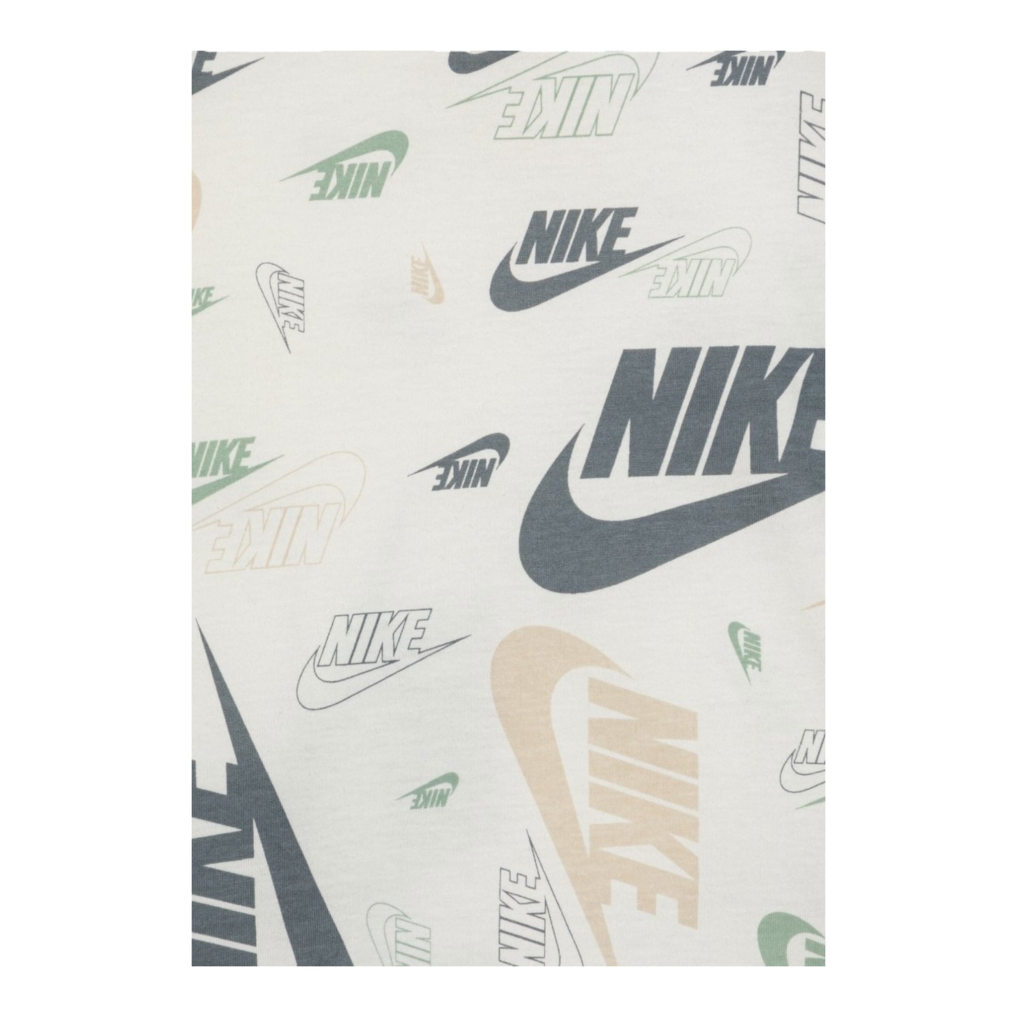 Nike Completo 2 Pezzi T-Shirt-Bermuda Tinta Unita per Bambino 86N043 BIANCO/BEIGE NIKE 