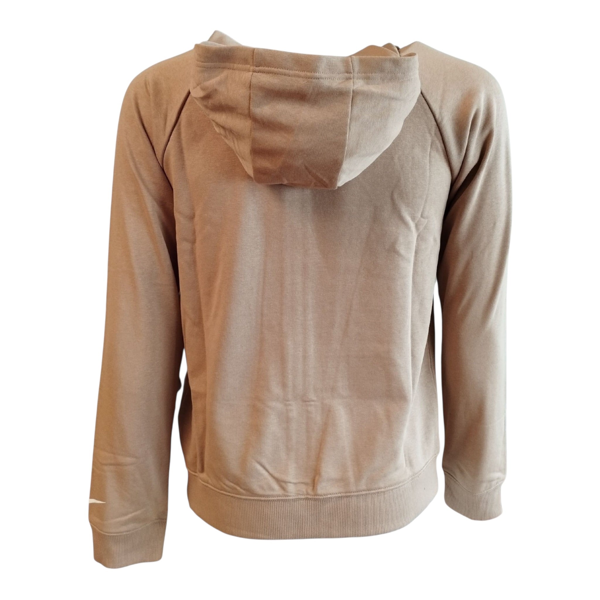 Nike Felpa tinta unita con Zip E Cappuccio Cammello per Bambino 9Q1097 CAMMELLO NIKE 