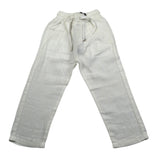 Numbers Pantalone tinta unita con Elastico In Vita Bianco per Bambino 2115 BIANCO NUMBERS 