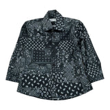 Numbers Camicia tinta unita con Fantasia Nero per Neonato 2462N NERO NUMBERS 
