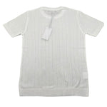 Numbers T-Shirt Girocollo In Filo Tinta Unita per Bambino FIL07 BIANCO NUMBERS 