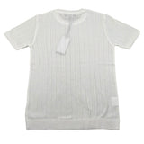 Numbers T-Shirt Girocollo In Filo Tinta Unita per Bambino FIL07 BIANCO NUMBERS 