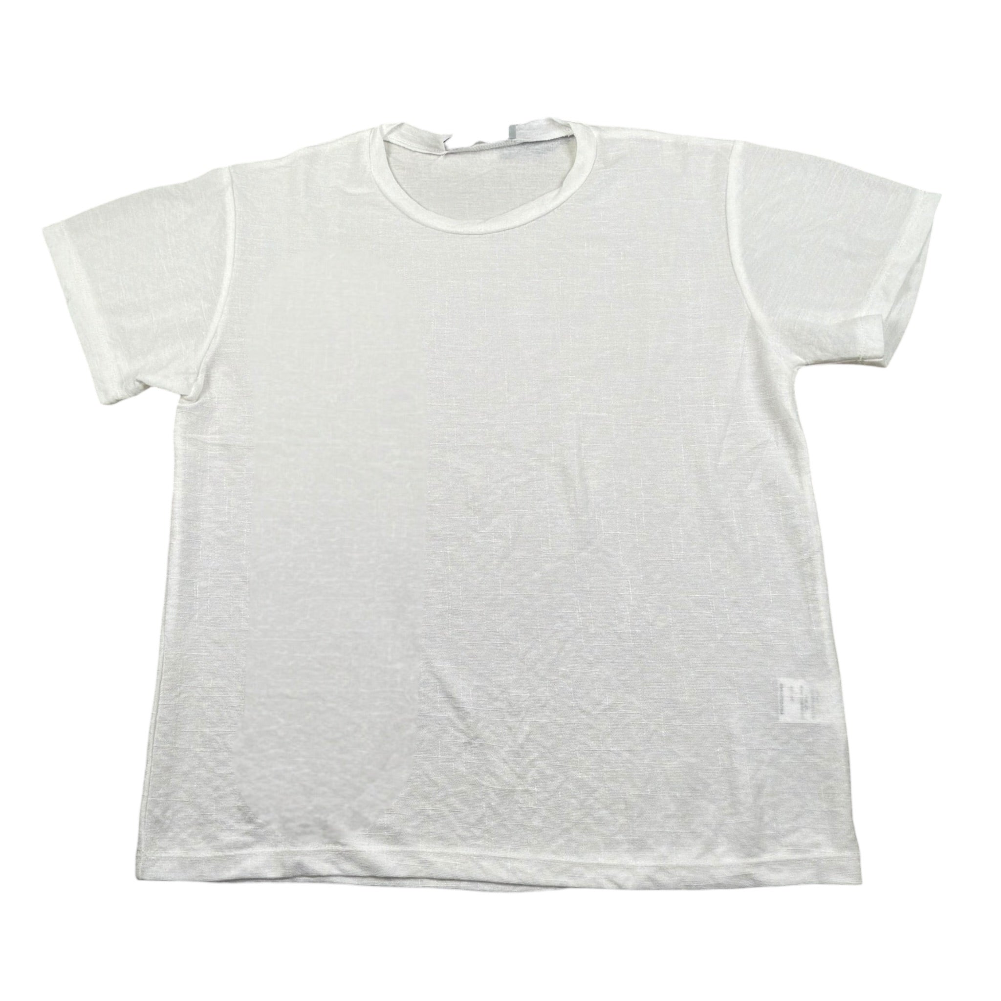 Numbers T-Shirt Girocollo Tinta Unit per Bambino NU03 BIANCO NUMBERS 