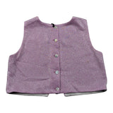 Nunzia Corinna Top tinta unita Giromanica Rosa per Bambina 4216210 ROSA NUNZIA CORINNA 