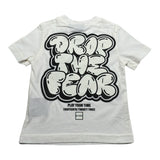 Outhere T-Shirt Girocollo tinta unita con Stampe Bianco per Bambino EOTJ44AE80 BIANCO OUTHERE 