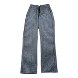 Over-D Pantalone Tinta Unita con Fantasia A Righe per Bambino OK1255SPN BLU OVER-D 