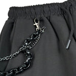 Over-D Pantalone Tinta Unita con Elastico In Vita per Bambino OK405PN NERO OVER-D 