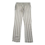 Over-D Pantalone Tinta Unita con Fantasia A Righe per Bambino OK763AB BEIGE OVER-D 