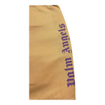 Palm Angels Gonna Tinta Unita con Stampa E Cintura per Bambina PGCU00 BEIGE PALM ANGELS 