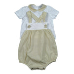 Pangasa Completo 2 Pezzi T-Shirt-Salopette per Neonata 2585170 BIANCO PANGASA 