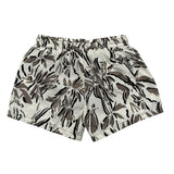 Paolo Pecora Costume Modello Boxer Tinta Unita con Stampe per Bambino PP2004X PANNA PAOLO PECORA 