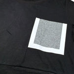 Paolo Pecora T-Shirt tinta unita con Taschino Nero per Bambino PP2260 NERO PAOLO PECORA 