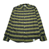 Paolo Pecora Camicia Manica Lunga Stampa Fantasia Verde per Bambino PP3702 VERDE PAOLO PECORA 