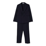 Paolo Pecora Completo 2 Pezzi Giacca-Pantalone Tinta Unita per Bambino PP3897 BLU PAOLO PECORA 