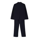 Paolo Pecora Completo 2 Pezzi Giacca-Pantalone Tinta Unita per Bambino PP3897 BLU PAOLO PECORA 