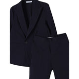 Paolo Pecora Completo 2 Pezzi Giacca-Pantalone Tinta Unita per Bambino PP3897 BLU PAOLO PECORA 
