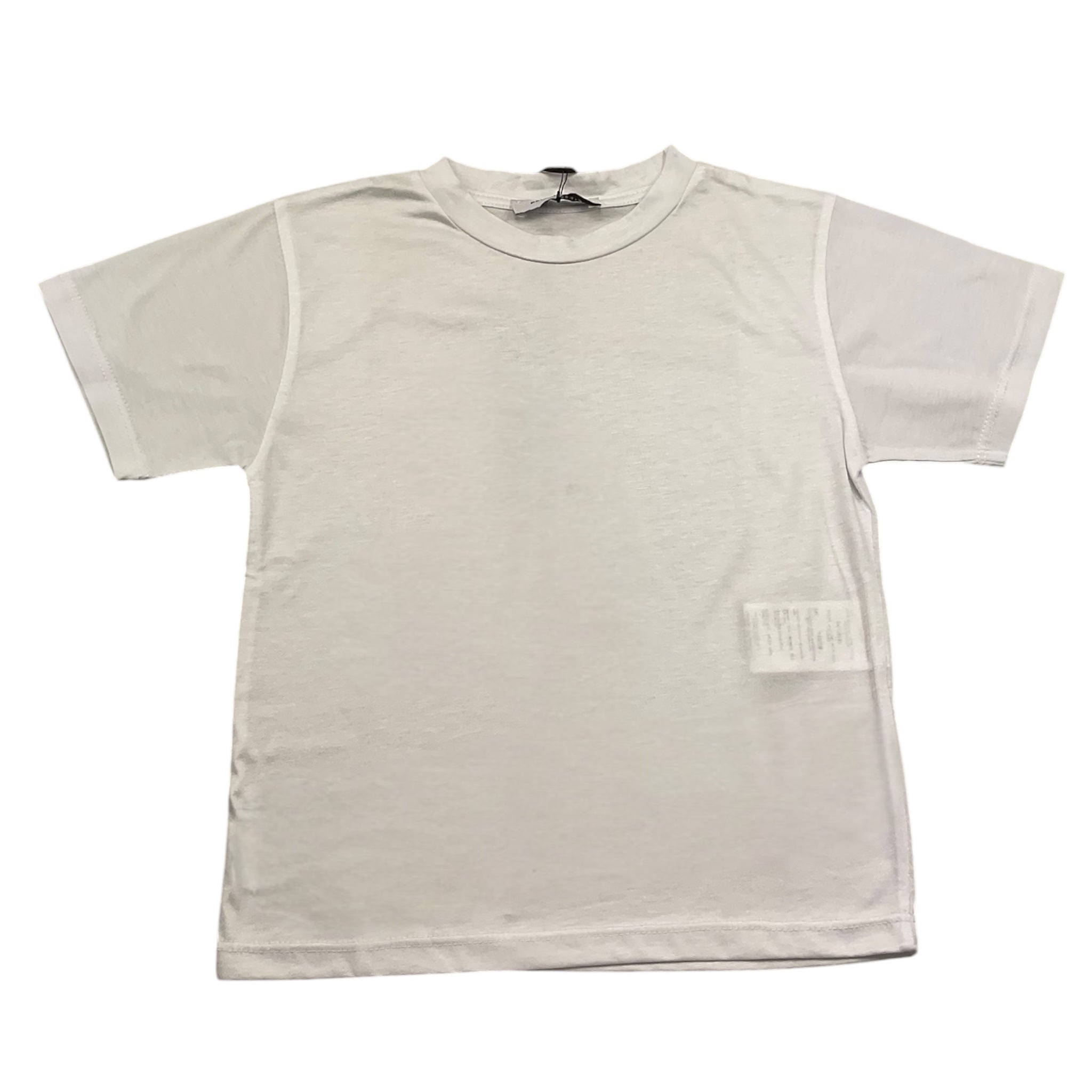 Paolo Pecora T-Shirt Girocollo Tinta Unita per Bambino PP3906 BIANCO PAOLO PECORA 
