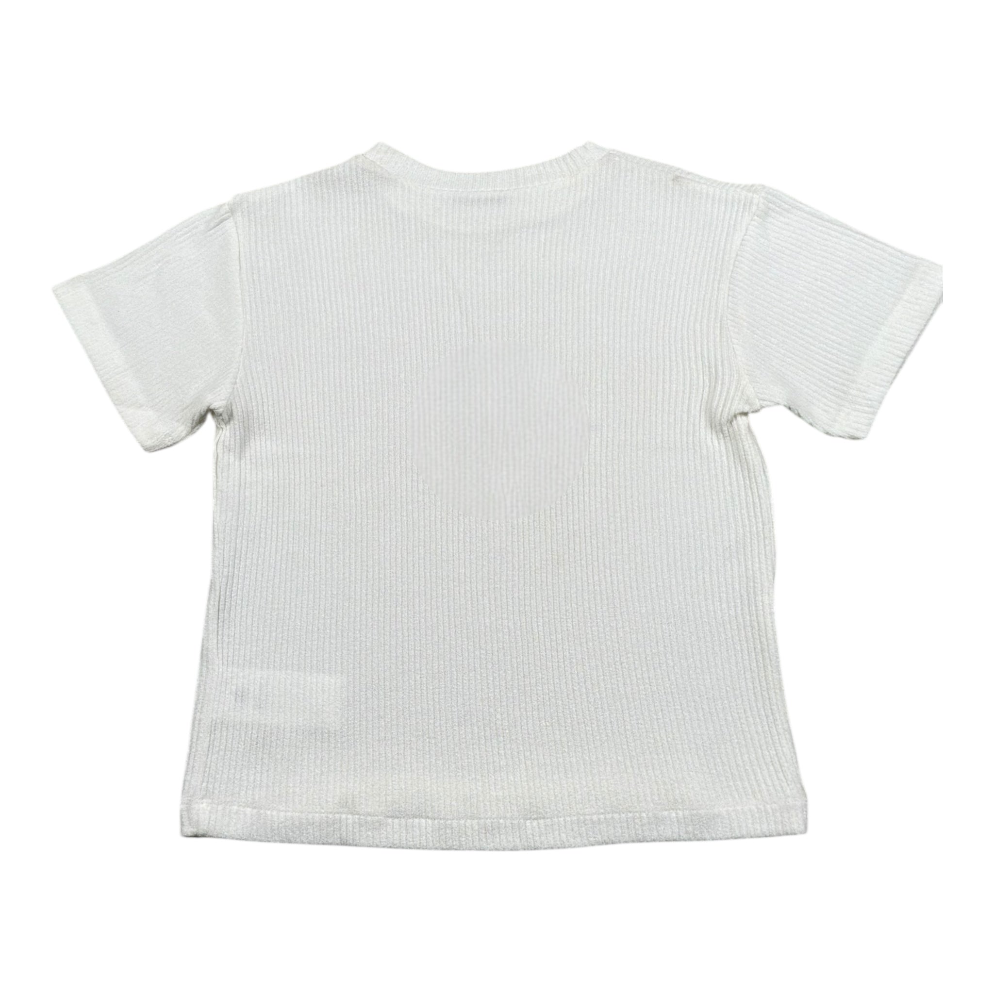 Paolo Pecora T-Shirt Girocollo Tinta Unita per Bambino PP3968X PANNA PAOLO PECORA 