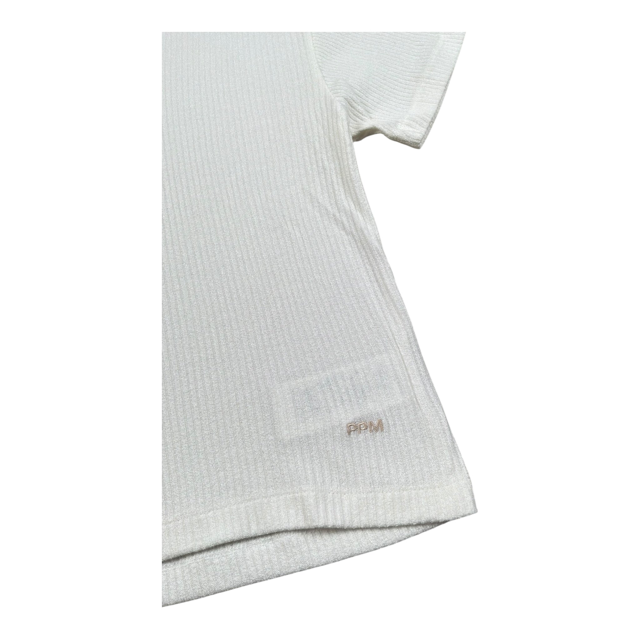 Paolo Pecora T-Shirt Girocollo Tinta Unita per Bambino PP3968X PANNA PAOLO PECORA 
