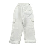 Paolo Pecora Pantalone Tinta Unita con Elastico In Vita per Neonato PP3996XX BIANCO PAOLO PECORA 